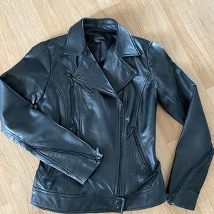 Leather jacket